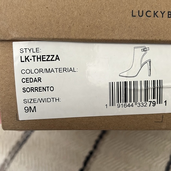 Lucky Brand booties 9M Brown - Picture 4 of 4